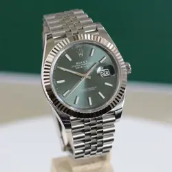 Rolex Datejust Green Men's Swiss Luxury Watch - Preowned 126334 Box Papers 2022