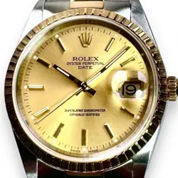 ROLEX OYSTER PERPETUAL DATE 15223 UNWORN