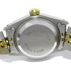 Auth ROLEX Datejust 69173 R****** Gold Women's Wrist Watch