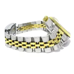 Auth ROLEX Datejust 69173 R****** Gold Women's Wrist Watch