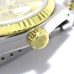 Auth ROLEX Datejust 69173 R****** Gold Women's Wrist Watch