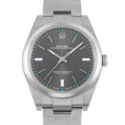 ROLEX OYSTER PERPETUAL 114300 RANDOM DARK RHODIUM #RI174