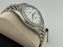 Rolex Datejust 16220 36mm White Dial Jubilee Band Stainless Steel