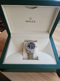 ROLEX DATEJUST 36MM DIAMOND BEZEL JUBILEE