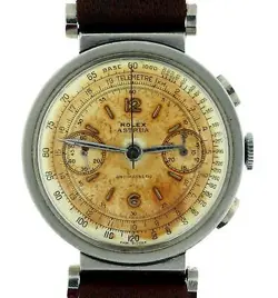 STEEL CHRONOGRAPH WATCH