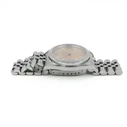 Rolex OP Air-King Watch Ref 14010 Salmon 34mm Engine Turned Bezel #W127384-1