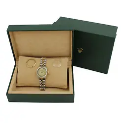 Ladies Rolex Oyster Perpetual Ref. 6718 Diamond Dial/ Bezel w/ Box #W105749-1
