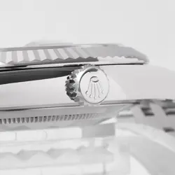 ROLEX Datejust 41 10P diamond 126334G Slate (Grey) 5-row Jubilee Bracelet Ra...