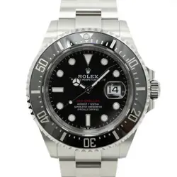 USED ROLEX SEA-DWELLER 126600 BLACK MEN'S WATCH #1011918
