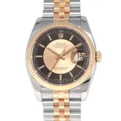 GOLD PG/BLACK DIAL
