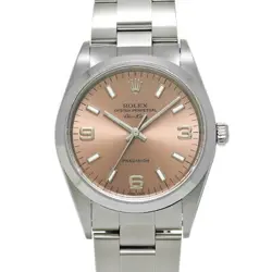 USED ROLEX AIR KING 14000M PINK CASE: 34×34MM BAND: 19CM MEN'S WATCH #1011418