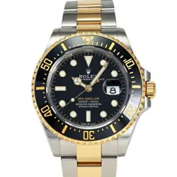 USED ROLEX SEA-DWELLER 126603 BLACK MEN'S WATCH #101518