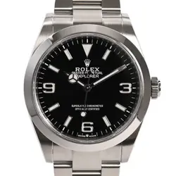 USED ROLEX EXPLORER 40 224270 BLACK CASE: 40MM MEN'S WATCH #1021518