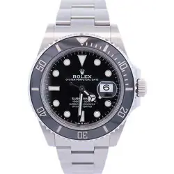 ROLEX SUBMARINER DATE 41MM BLACK DOT DIAL WATCH 126610LN