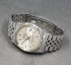 Rolex Datejust Ref.16014 Tapestry Dial 36mm SS WG Automatic Date 1984s Men's wat