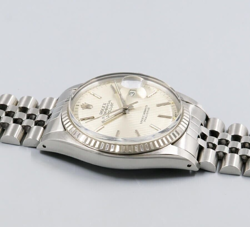 Rolex Datejust Ref.16014 Tapestry Dial 36mm SS WG Automatic Date 1984s Men's wat