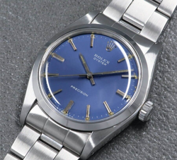 Rolex Oyster Ref.6426 1972s 35mm Cal.1225 Manual Winding Blue Dial Men's watch