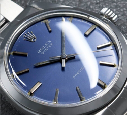 Rolex Oyster Ref.6426 1972s 35mm Cal.1225 Manual Winding Blue Dial Men's watch