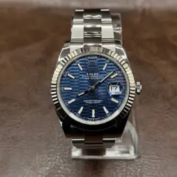 THE ROLEX DATEJUST 41MM BLUE MOTIF