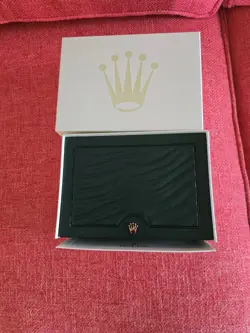 ROLEX SUBMARINER 16613 SILVER AND GOLD OYSTER BRACELET WITH BLACK BEZEL
