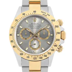 ROLEX DAYTONA 116523 GRAY K NUMBER SECOND HAND MENS