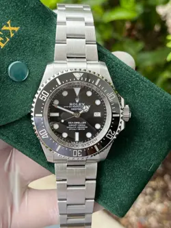ROLEX SEA-DWELLER DEEPSEA 44MM BLACK DIAL 126660 BOX & PAPERS 2021