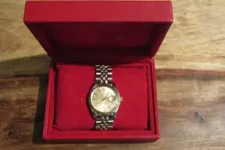 Tiffany mens just date rolex watch 36mm two tone