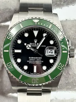 ROLEX SUBMARINER DATE CERAMIC 41MM KERMIT MKII 126610LV BOX & PAPERS 2023