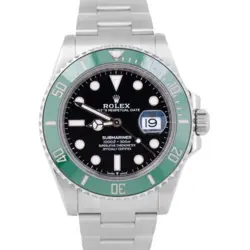 MINT 2023 PAPERS ROLEX SUBMARINER DATE GREEN KERMIT CERAMIC 41MM 126610 LV BOX