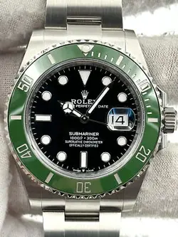 ROLEX SUBMARINER DATE CERAMIC 41MM KERMIT MKII 126610LV BOX & PAPERS 2024