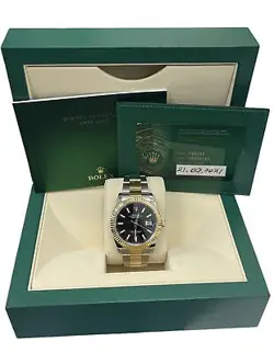BLACK DIAL 126333