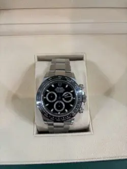 ROLEX DAYTONA BLACK DIAL 116500LN