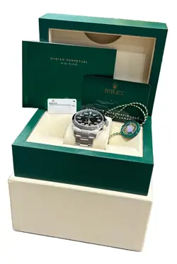 GREEN BLACK STAINLESS