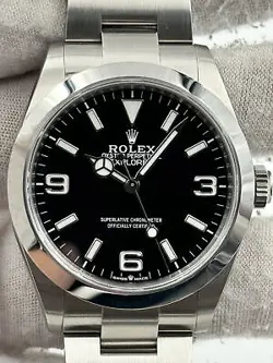 ROLEX EXPLORER 40MM STAINLESS STEEL BRACELET 224270 BOX & PAPERS 2023