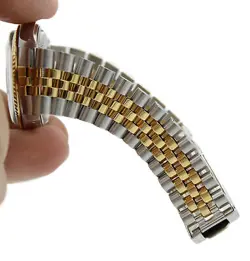 Rolex OP Datejust Mens Two-Tone Watch Ref 16013 Silver Dial 36mm #W124193-1