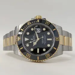 BLACK DIAL 18KT