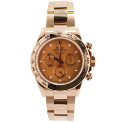 ROLEX DAYTONA 40MM CHAMPAGNE DIAL WATCH 116508 YG