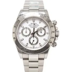 ROLEX DAYTONA 40MM WHITE DIAL WATCH 116520