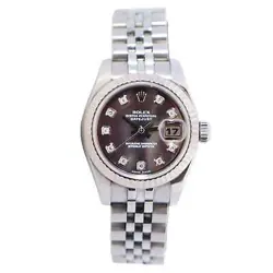 ROLEX DATEJUST 26MM MOP DIAL WATCH 179174