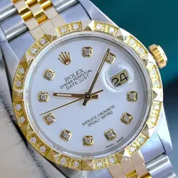 MENS TWO-TONE WHITE