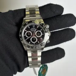 ROLEX DAYTONA 40MM BLACK DIAL WATCH 126500LN