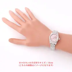 ROLEX Datejust 179174 Pink Roman 3-row Jubilee bracelet Random Number second...