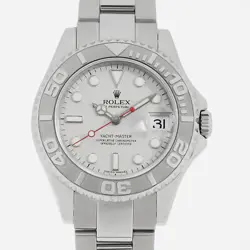 ROLEX YACHT MASTER 168622 SILVER G NUMBER SECOND HAND BOYS (UNISEX)