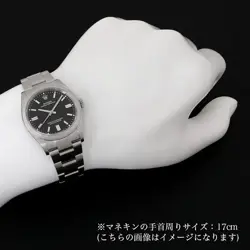 ROLEX OYSTER PERPETUAL 36 126000 BLACK RANDOM NUMBER SECOND HAND MENS