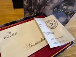 ROLEX OYSTER PERPETUAL LADIES WATCH_GOLD DIAL & DIAMOND MARKERS_SERVICED