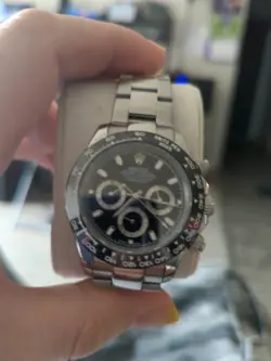 ROLEX COSMOGRAPH DAYTONA MEN'S BLACK WATCH - 116500LN