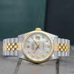 TWO-TONE MEN'S WATCH