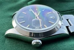 ROLEX Precision Oyster Date 6694 Cal.1225 gray Dial Hand Winding Men's OC#351