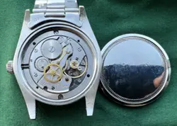 ROLEX Precision Oyster Date 6694 Cal.1225 gray Dial Hand Winding Men's OC#351