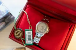 ROLEX YACHT-MASTER 169622 SILVER OYSTER BRACELET WITH SILVER BEZEL